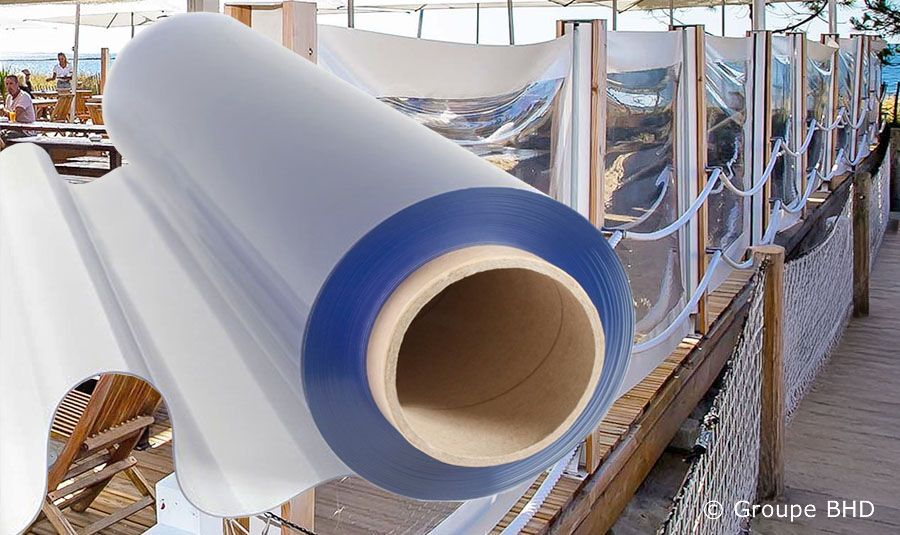Bâche PVC transparente