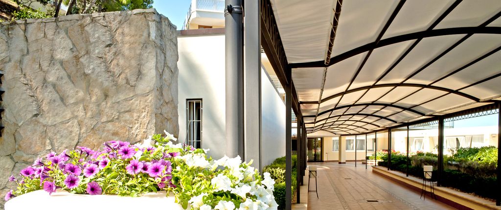 Toile pour pergola métal