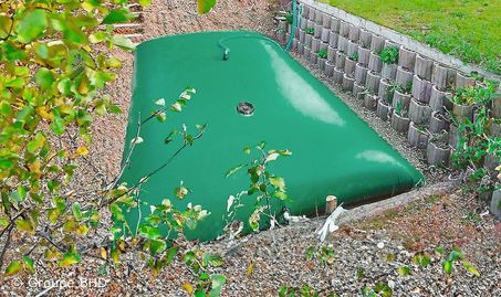 Citerne souple 4000 litres Standard. Réserve Eau Pluie 4m3 : Garantie 5 ans