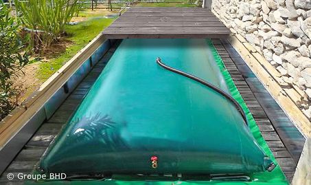Citerne souple 5000 litres Standard. Réservoir d'eau 5m3 : Garantie 5 ans