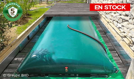 Cuve eau 5000 litres Standard. Citerne souple 5m3 : Garantie 5 ans
