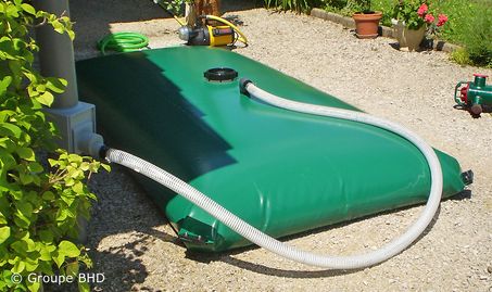 Citerne souple 2000 litres Standard. Récupérateur Pluie 2m3 : Garantie 5 ans