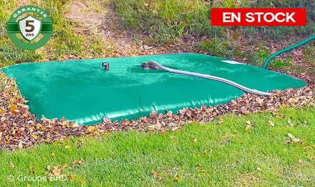 Citerne souple 8000 litres Standard. Récupérateur Eau 8m3. Garantie 5 ans