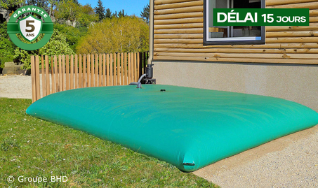 Citerne eau 10000 litres Standard. Collecteur eau pluie 10m3. Garantie 5 ans