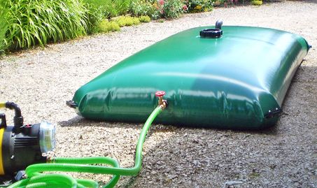 Cuve souple 500 litres Standard. Citerne eau de pluie : Garantie 5 ans