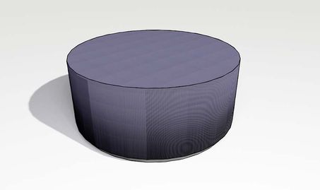 Housse ronde cylindrique